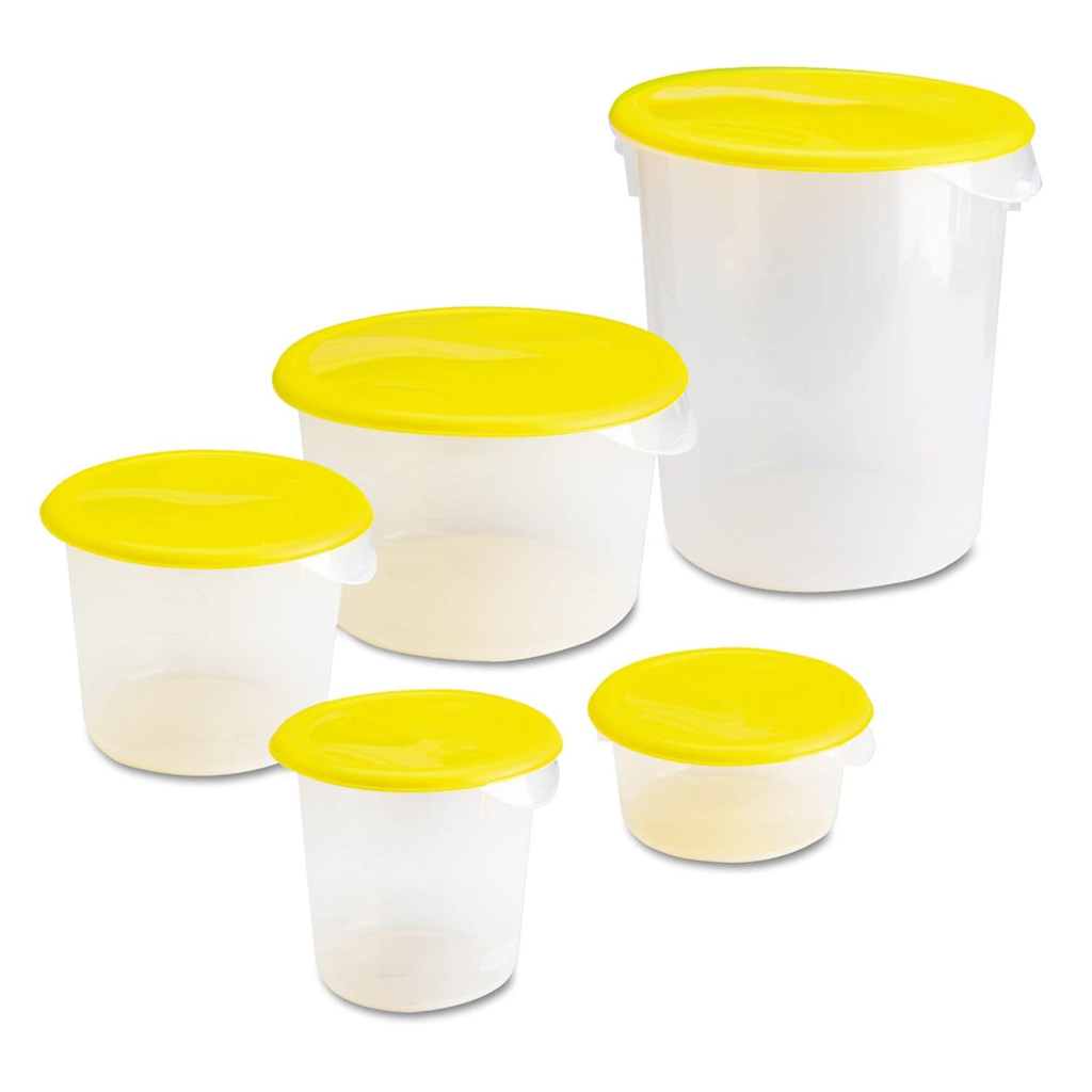 Contenedor Redondo Rubbermaid 1.8 Litros para Almacenamiento de Alimentos FG572024CLR_8