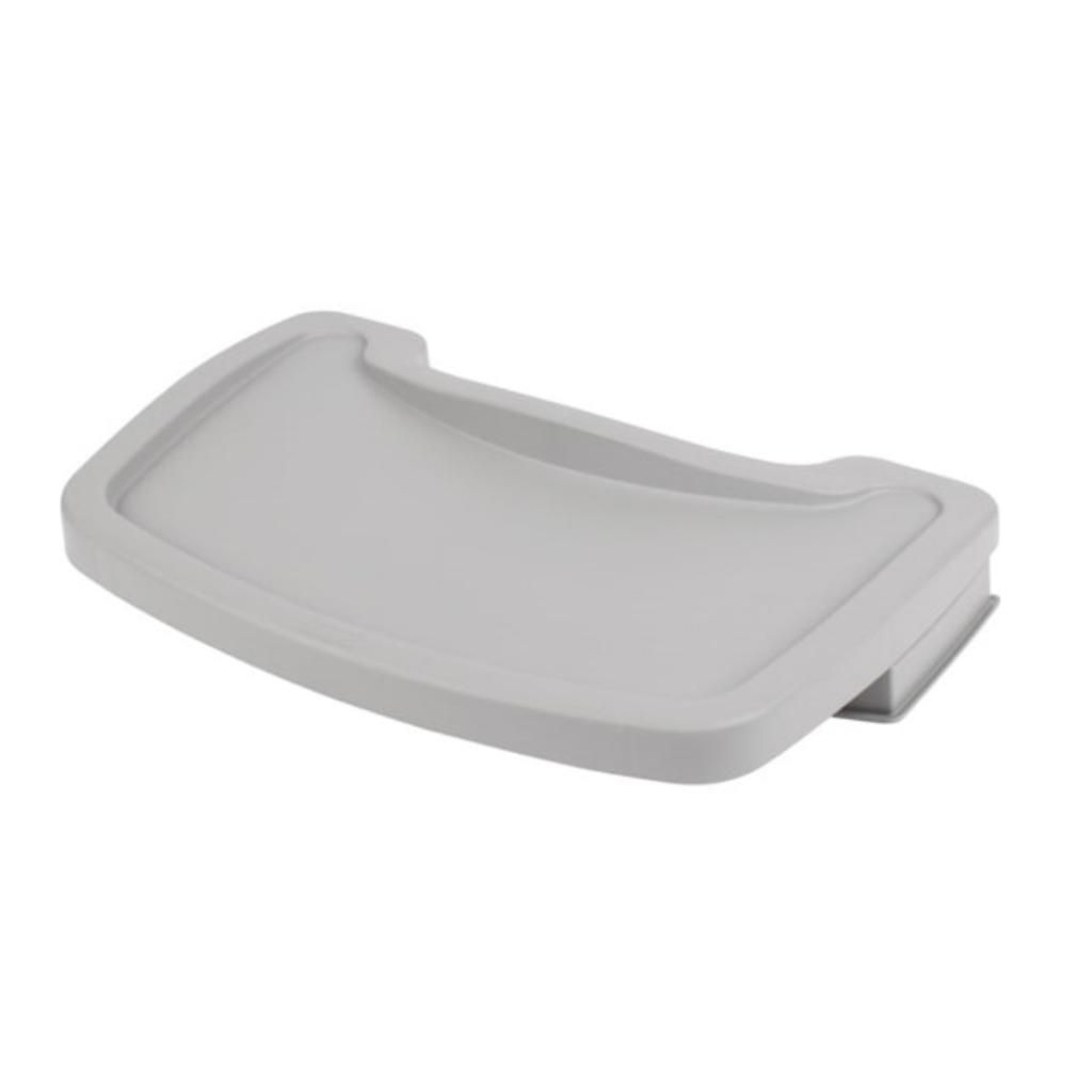 Silla Comedor Para Bebé Rubbermaid Con Ruedas Gris + Bandeja FG780508PLAT _10