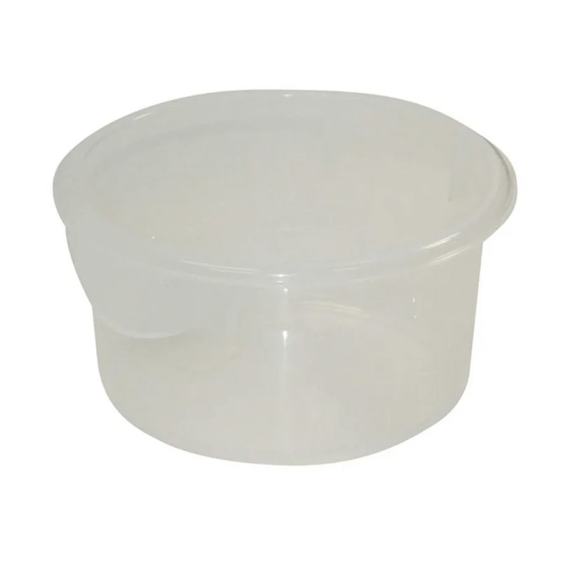 Contenedor Redondo Rubbermaid 1.8 Litros para Almacenamiento de Alimentos FG572024CLR_1