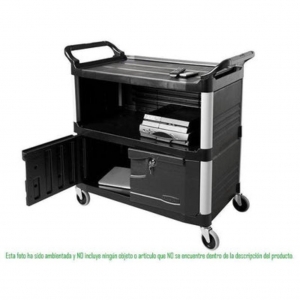 Carro de Instrumentos Xtra® con Puertas Negro FG409500BLA_4