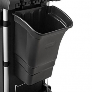 Cubo de Desechos 30 Litros Negro para Carro de Servicio Rubbermaid FG335388BLA_5