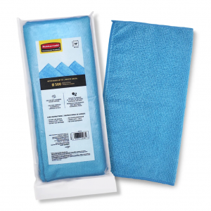 Pack X6 de Paños de Microfibra Azul De Uso General Rubbermaid 2207132_2