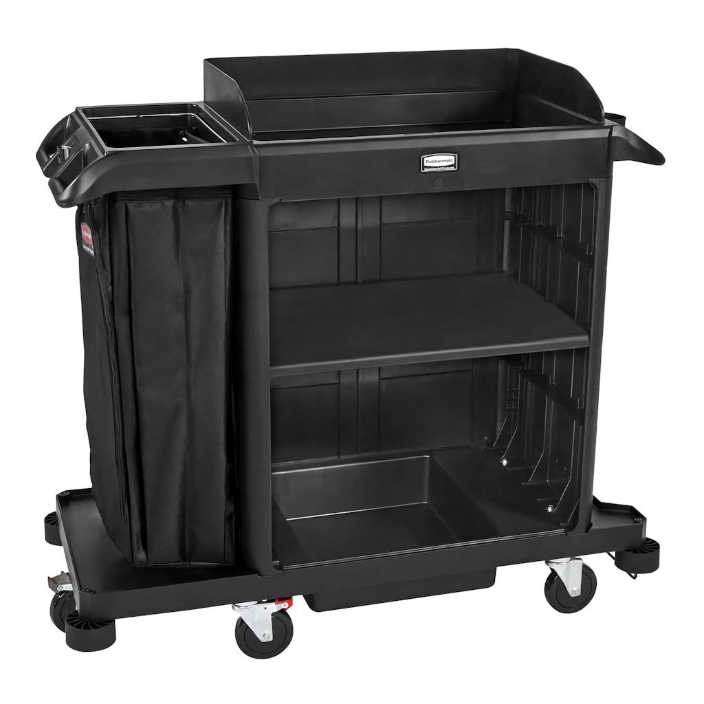 Carro Camarista Rubbermaid Compacto Negro 2202585_3