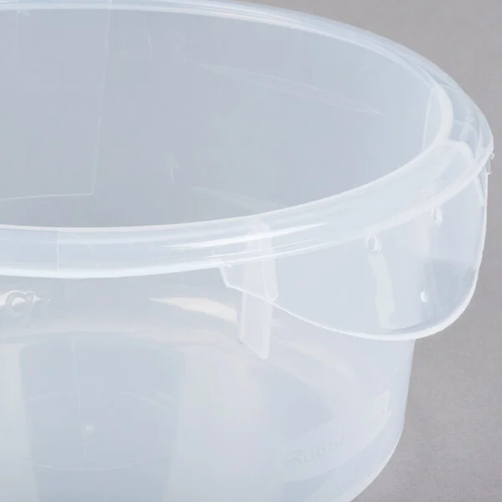 Contenedor Redondo Rubbermaid 1.8 Litros para Almacenamiento de Alimentos FG572024CLR_5