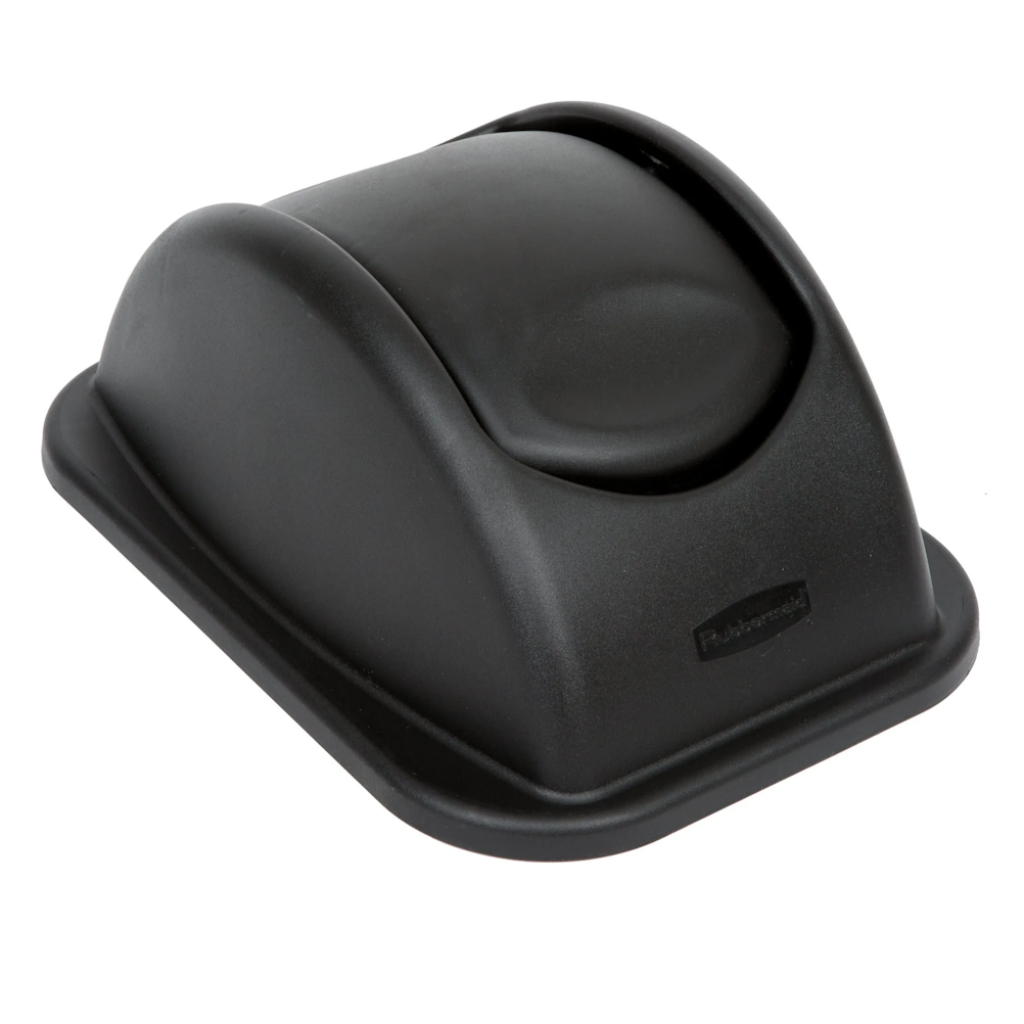 Tapa para Papelera Rectangular Mediana 26.6 Lt Negro Rubbermaid FG306600BLA_2