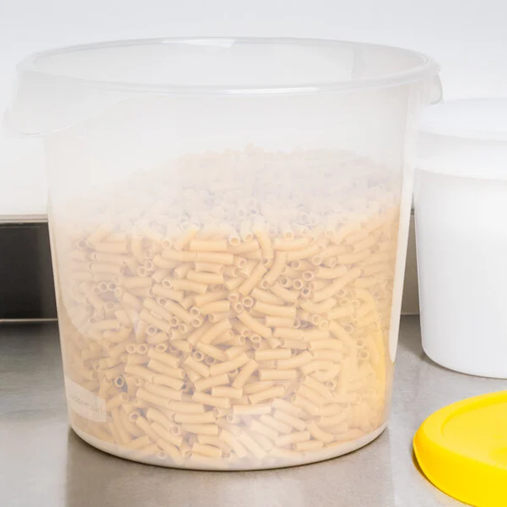 Contenedor Redondo Rubbermaid 17 Litros para Almacenamiento de Alimentos FG572724CLR_2