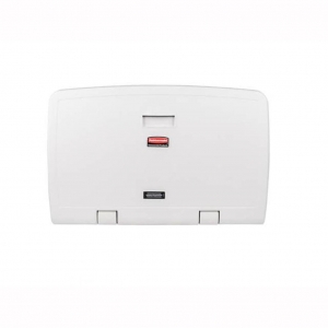 Cambiador de Pañales Horizontal Rubbermaid Instalación de Pared FG781888LPLAT_2