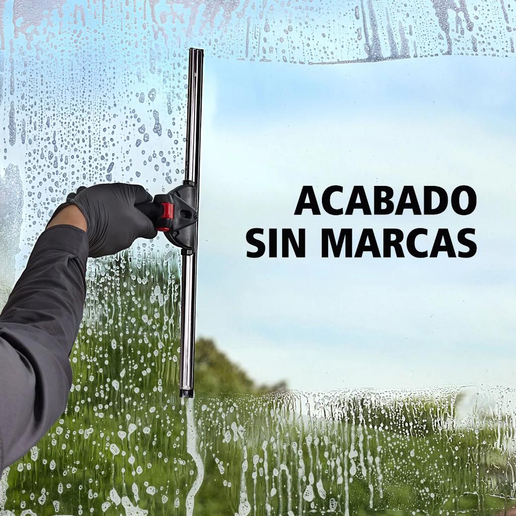 Kit Inicial Profesional para Limpieza de Vidrios Rubbermaid 35 cm con Bastón Quick-Connect 2221951_2