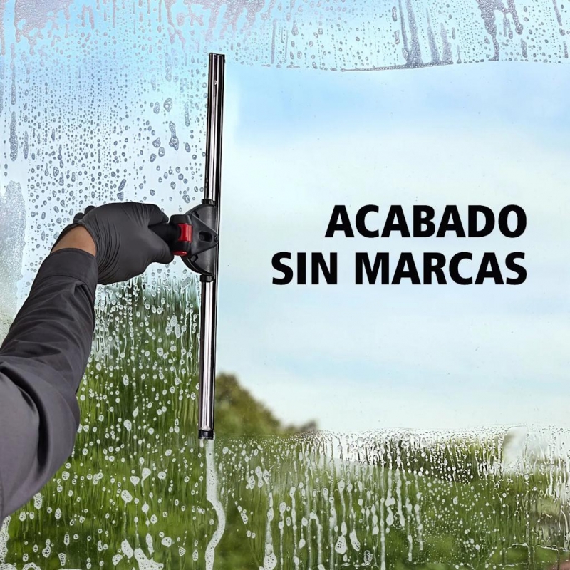 Kit Inicial Profesional para Limpieza de Vidrios Rubbermaid 35 cm con Bastón Quick-Connect 2221951_2