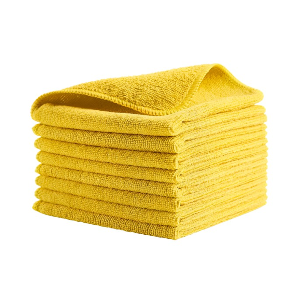 Kit x24 Paños de Microfibra Rubbermaid HYGEN R-40 40x40 cm Amarillo_3