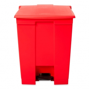 Papelera de Pedal 68 Litros Roja Rubbermaid FG614500RED_2