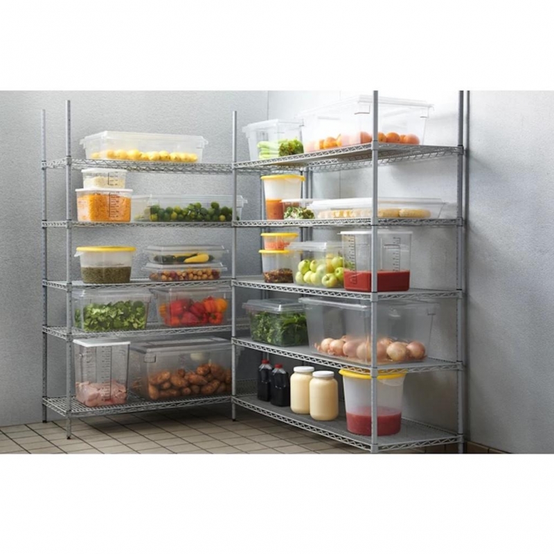 Contenedor Redondo Rubbermaid 5.6 Litros para Almacenamiento de Alimentos FG572324CLR_7