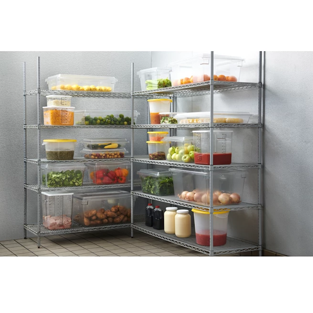 Contenedor Redondo Rubbermaid 7.6 Litros para Almacenamiento de Alimentos FG572424CLR_11