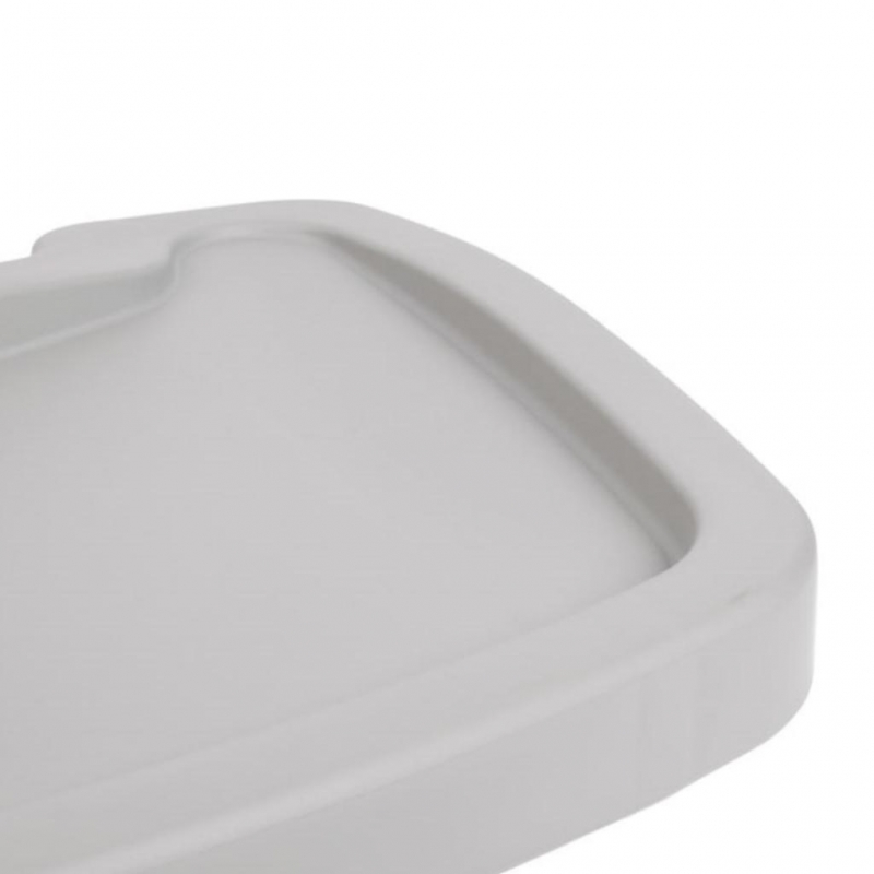 Silla Comedor Para Bebé Rubbermaid Con Ruedas Gris + Bandeja FG780508PLAT _14