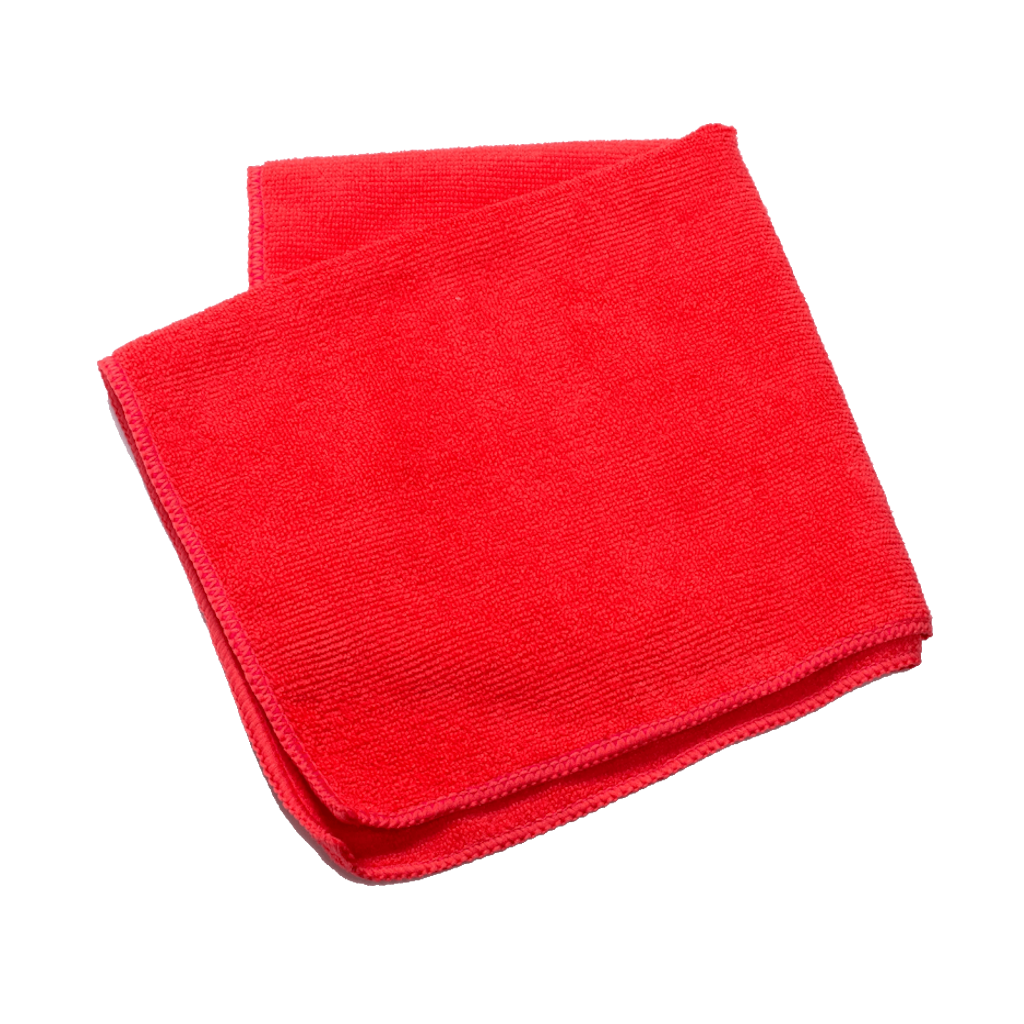 Kit x12 Paños de Microfibra Rubbermaid HYGEN R-40 40x40 cm Rojo_2