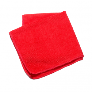Kit x12 Paños de Microfibra Rubbermaid HYGEN R-40 40x40 cm Rojo_2