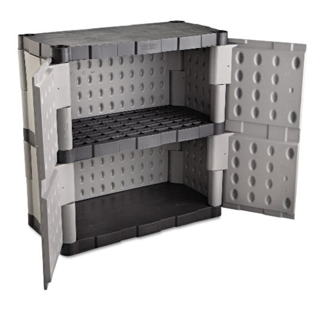 Gabinete De Piso Rubbermaid Doble Puerta 91x93 Cm FG708500MICHR_4