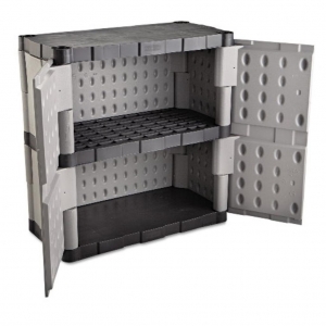 Gabinete De Piso Rubbermaid Doble Puerta 91x93 Cm FG708500MICHR_4