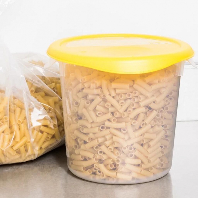 Contenedor Redondo Rubbermaid 3.8 Litros para Almacenamiento de Alimentos FG572124CLR_4