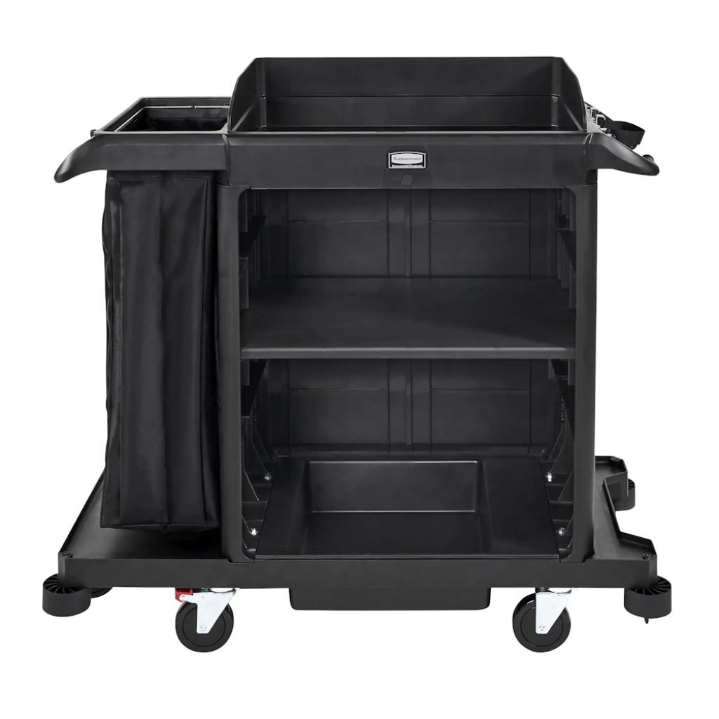 Carro Camarista Rubbermaid Compacto Negro 2202585_2