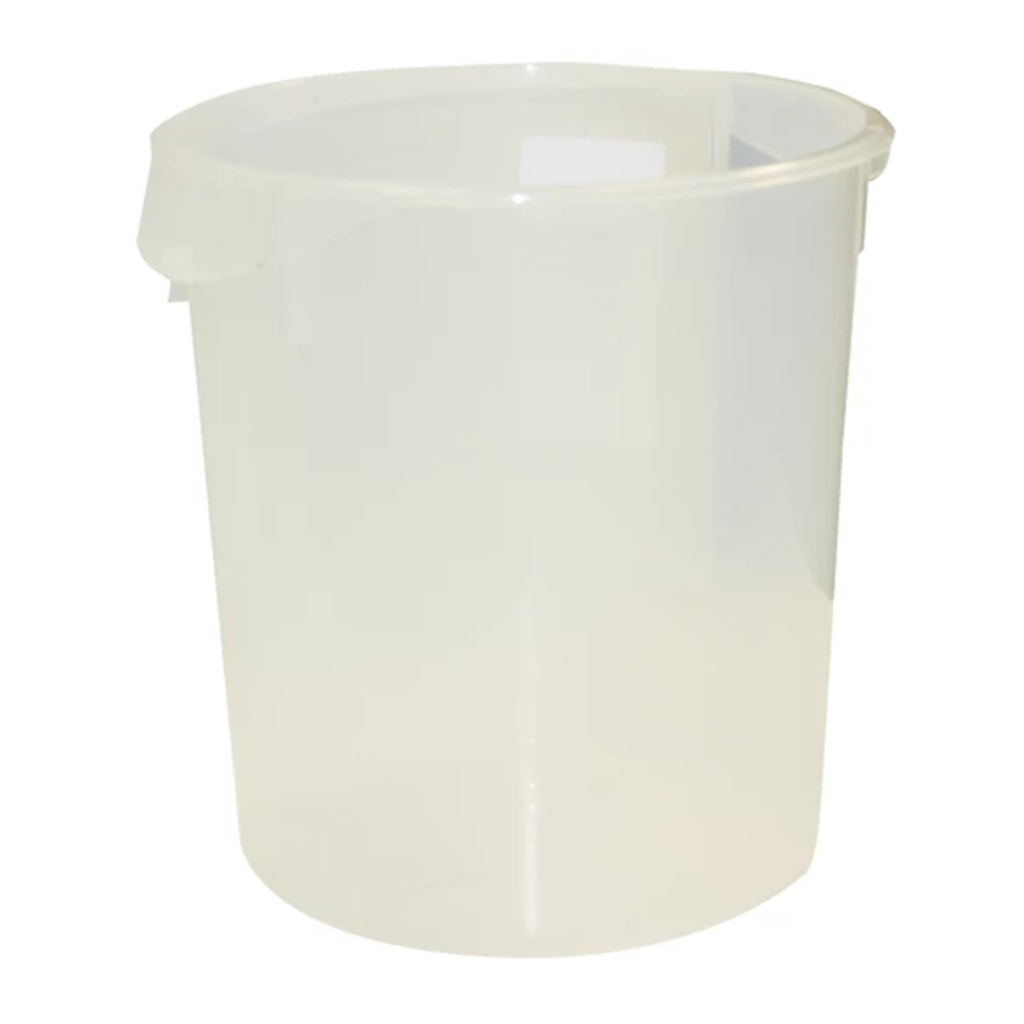 Contenedor Redondo Rubbermaid 20 Litros para Almacenamiento de Alimentos FG572824CLR_3