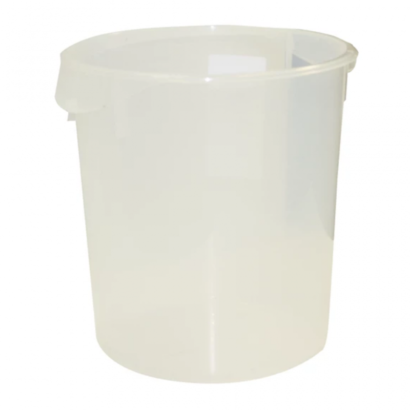 Contenedor Redondo Rubbermaid 20 Litros para Almacenamiento de Alimentos FG572824CLR_3