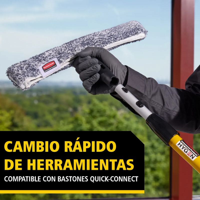 Limpiavidrios Plástico con Mopa de Microfibra Rubbermaid 35 cm 2221945_4