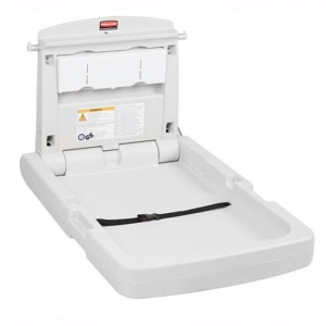 Cambiador de Pañales Vertical Rubbermaid Instalación de Pared FG781988LPLAT_1
