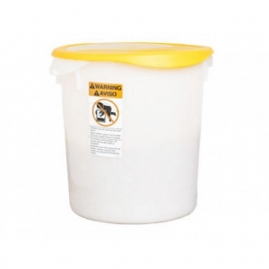 Recipiente Redondo Para Alimentos Con Tapa 20.8 Litros FG572800WHT - FG573000YEL_1